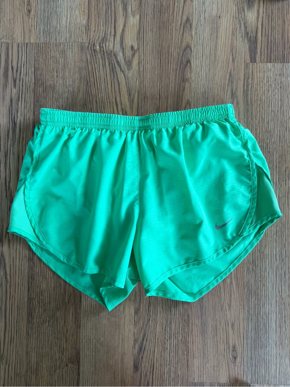 Lime green Nike athletic shorts size small women’s
